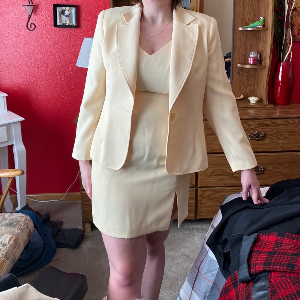 Hugo buscati dress and blazer